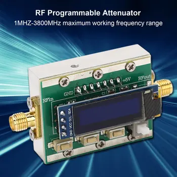 Attenuatore programmabile RF 1-3800MHz modulo digitale 0-31db regolabile 1dB Step Back attenuatore digitale 5V controllabile