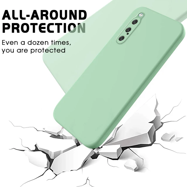 Liquid Silicone For Sony Xperia 1 V Xperia 10 V 5 1V 5V 10V Case Soft Gel  Original Silicon Protection Cover - AliExpress