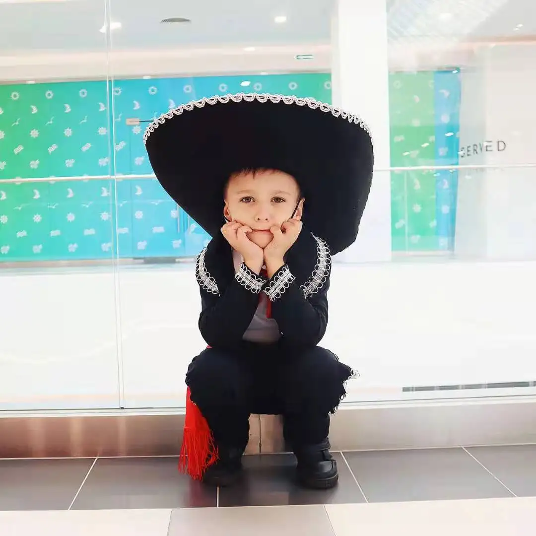 Kids Traditional Mexican Mariachi Amigo Dance Costume Boys Cosplay Costumes  Halloween Party Children's Day Performance Clothes - AliExpress, image size:1080x1080