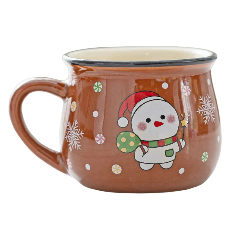 Ceramic Christmas Mug for Hot Coffee Tea