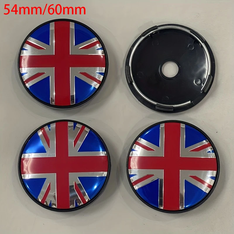 54mm/60mm 4Pcs Car Wheel Center Hub Cap Rim Cover For Mini Cooper ...