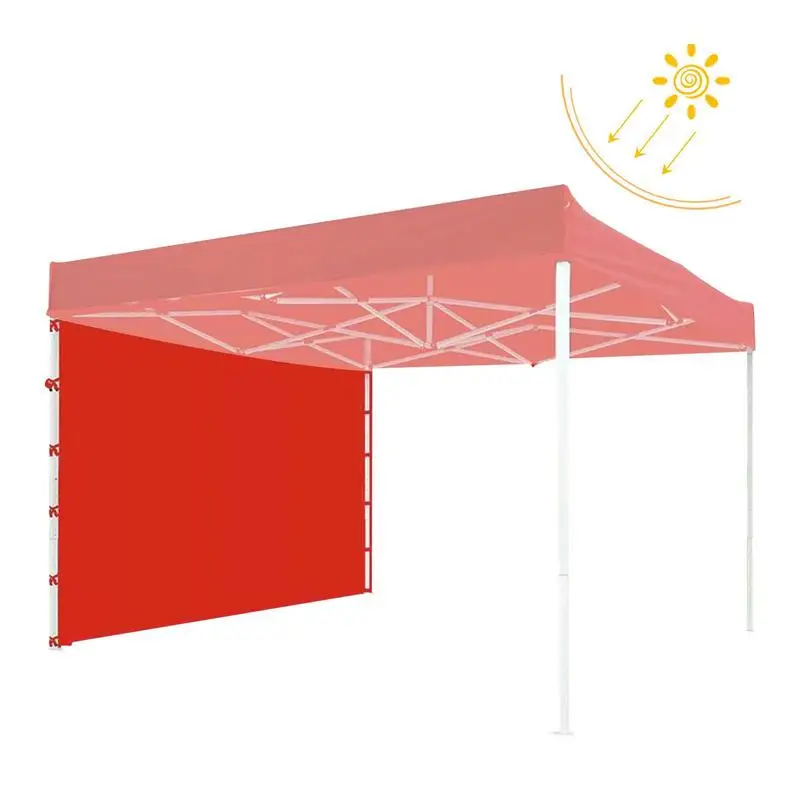 

Canopy Tarp Sunwall Tent Shade Cover Outdoor 4-Corners Tarpaulin Walls Folding Sun Canopy Walls For Sun Protection Deck Yard