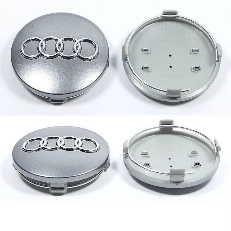 4pcs Car Styling Wheel Center Cap Hub Covers Badge 4B0601170 For Audi A3 A4 A5 A6 A7 A8 S4 S6