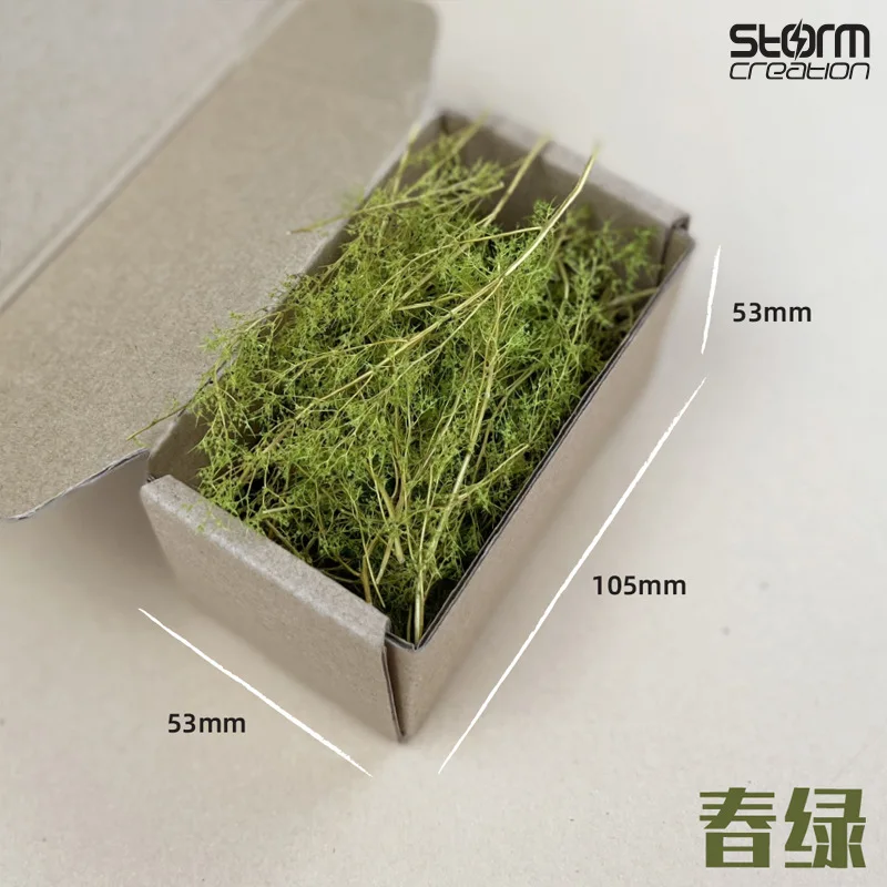 Simulation Dry Grass Model Diy Scene Materials For Making Military Sand Table/Train Railway Layout Diorama Kits 1Box 4