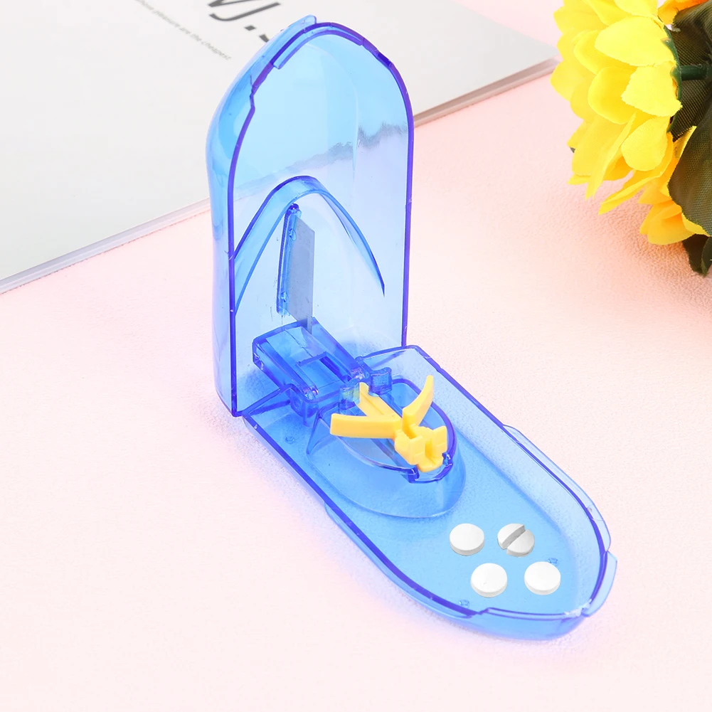 Medicine Pill Cutter Box Portable Drug Storage Box Tablet Cutter Splitter Divider Grinder Splitter Medicine Pill Holder Case