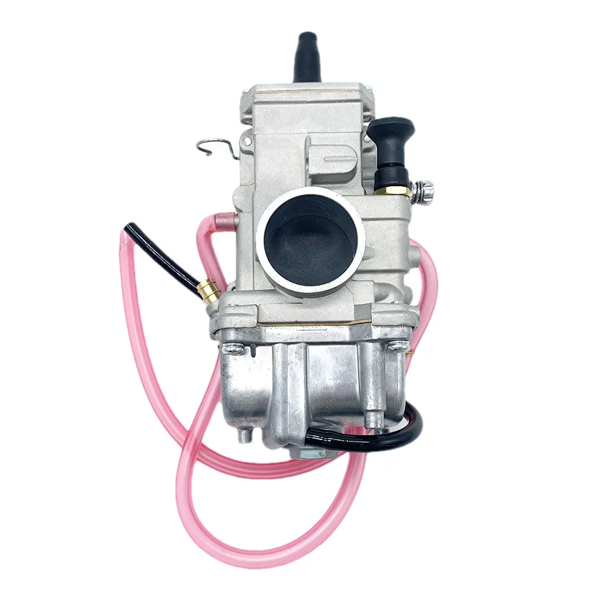 TM34 34 MM Vergaser für Honda XR250, passend für Yamaha, Suzuki, KTM, Kawasaki TMX34 34MM Flachschieber-Glattbore-Vergaser TM34-2 42-6100 – Detail 1