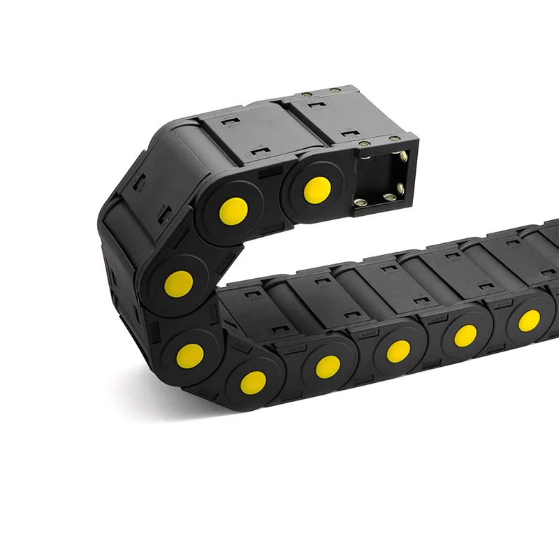 Cable Drag Chain 35*125 35*50 60 75 100 150 175 200mm Transmission 1000mm Cable Drag Chain Wire Carrier End Connectors