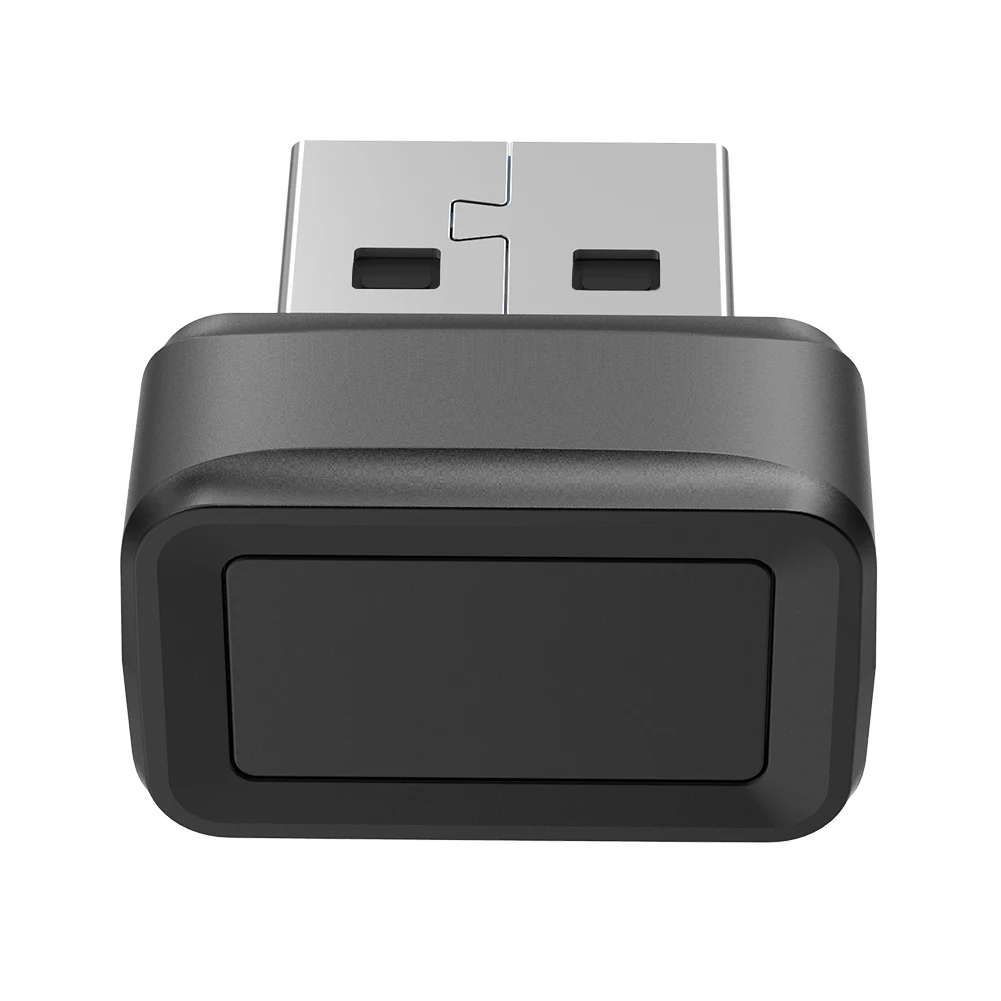 USB 지문 키 리더 FIDO U2F 생체 인식 지문 스캐너 윈도우 헬로 360 ° 터치 생체인식 미니 보안키 동글