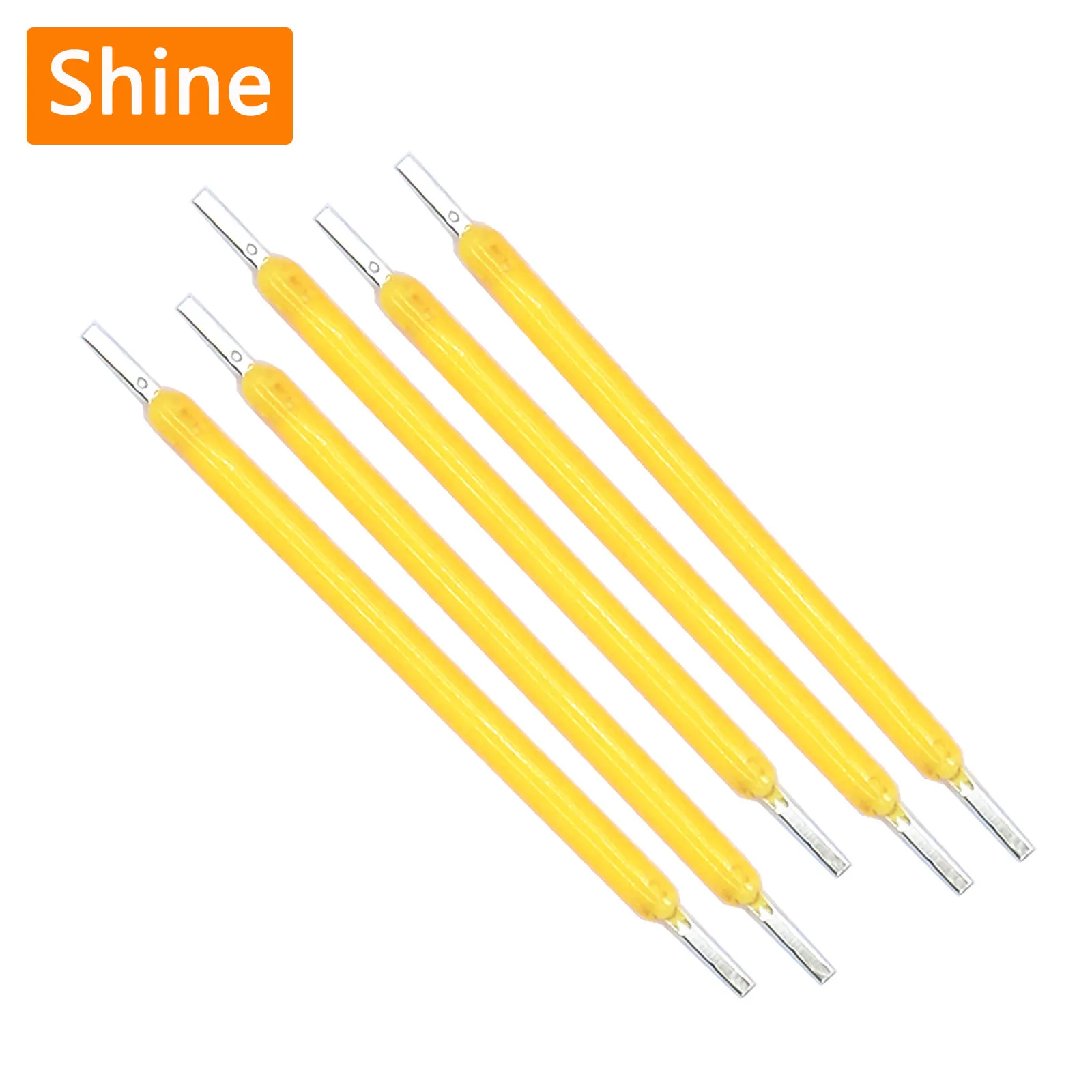 LED Lamp LED Chip LED Lamp Bulb LED Lamp Beads 10pcs DC3V 12V 57V 38mm Edison Bulb Filament COB Part Incandescent Light Accessories Diodes DIY