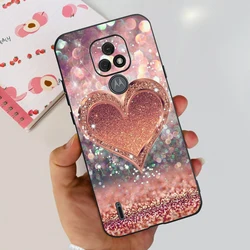 Stylish Painted Soft Silicone Phone Case for Motorola Moto E7 Series (688)