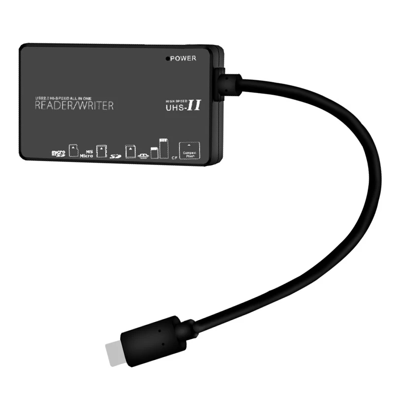 USB 2.0 하이 리더 카드, 다기능 TF, SD, MS, 식스인원 리더 카드