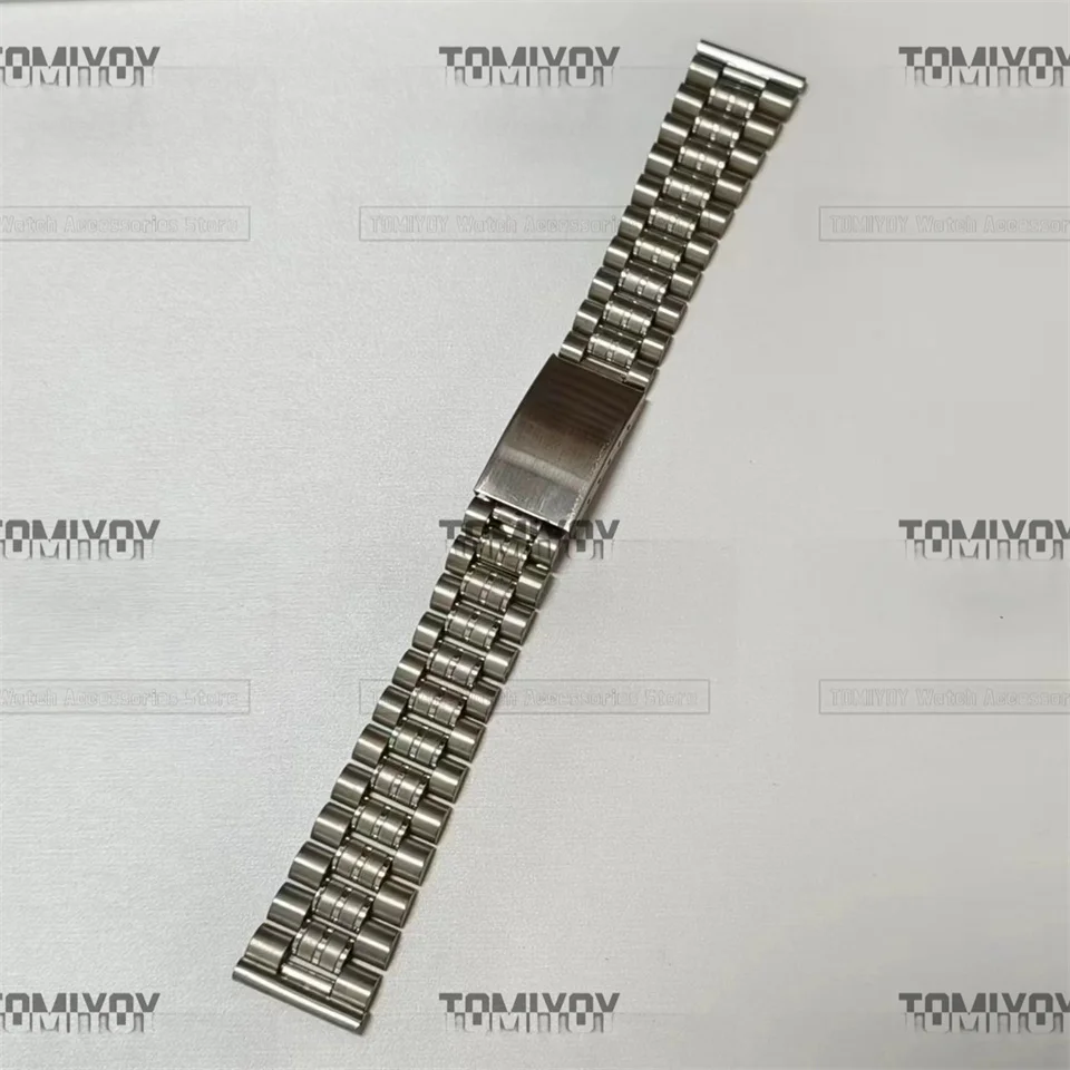 

20MM Silver Flat End Stainless Steel Solid Watch Band Strap Bracelet Fit For Sekio007 SKX005 OMG Watch