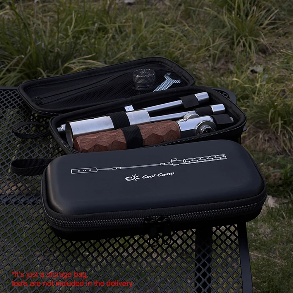 Portable Protective Bag Hard Shell Multipurpose Camping Igniter Protector Pouch Anti-collision Dustproof for Hiking BBQ Fishing