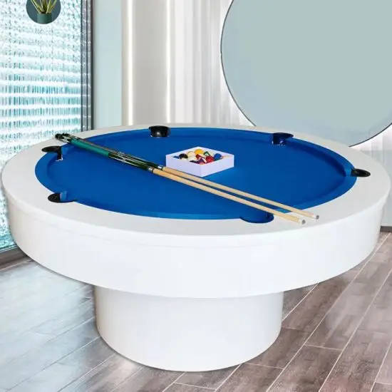 New Design and Popular Cheap Price Slates Round Pool Billiards Table for Indoor or Outdoor