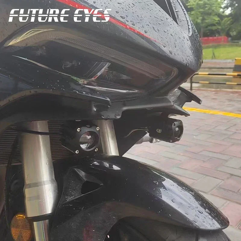 Future Eyes F150S Hidden Motorcycle Spotlight Led Driving Lights