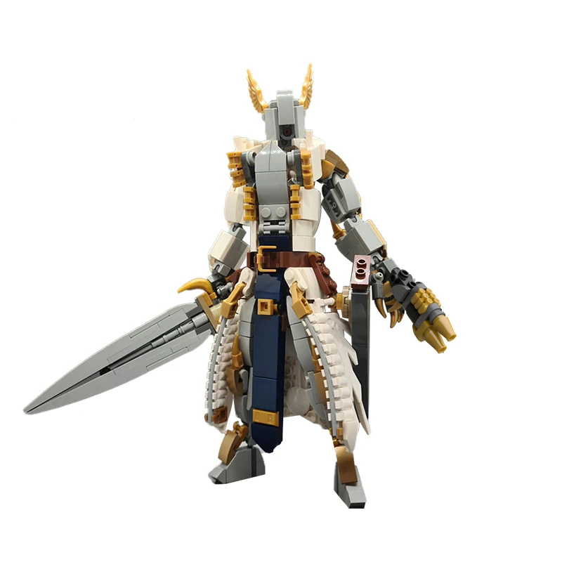 

434pcs Warrior Anime Figure Building Block Kids Toys MOC Hunter Action Figure Model Set Toys For Children Construction Toy