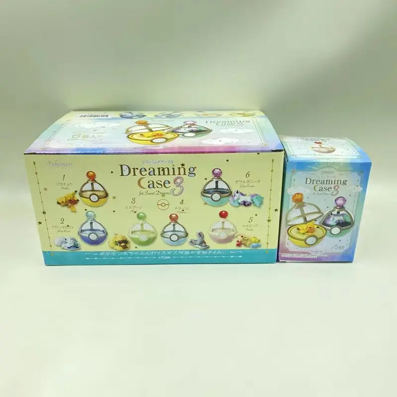 Pokemon Eevee & Freunde Träumer-Set 2 Pokeball Überraschungsbox Niedliche Schlafende Eevee Espeon Umbreon Glaceon Sammelfigur Geschenk – Detail 18