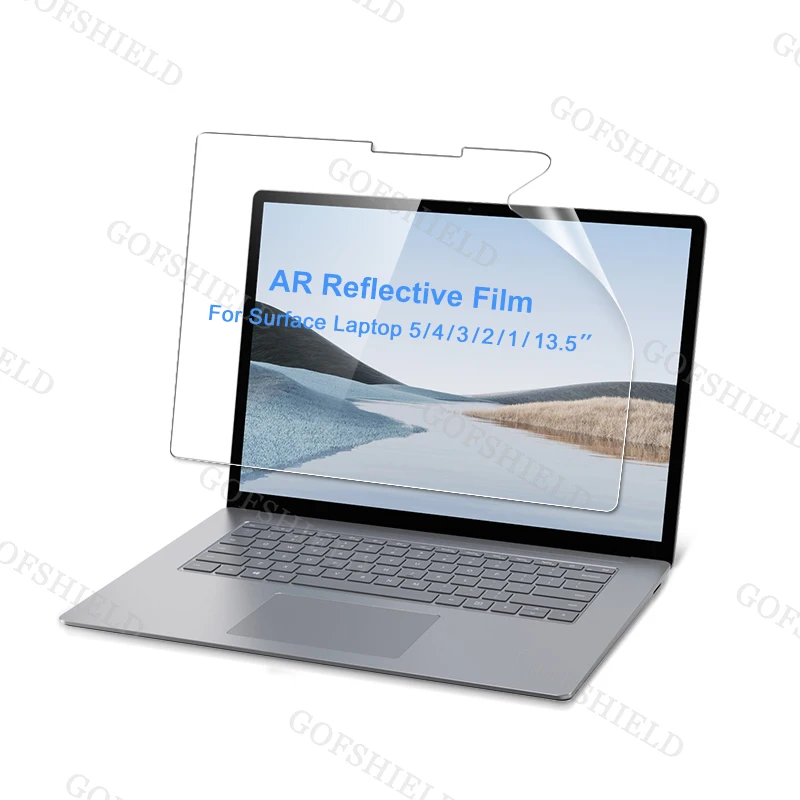 AR Matte Screen Protector Film for Surface Laptop 1/2/3/4/5 13.5 15In Anti Reflective Reduce Glare Laptop Screen Protective Film