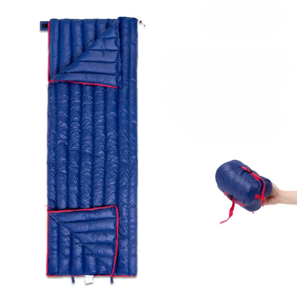 Camping Ultralight Sleeping Bag Goose/duck Down Waterproof Compression Slumber Bag Portable Travel Sundries
