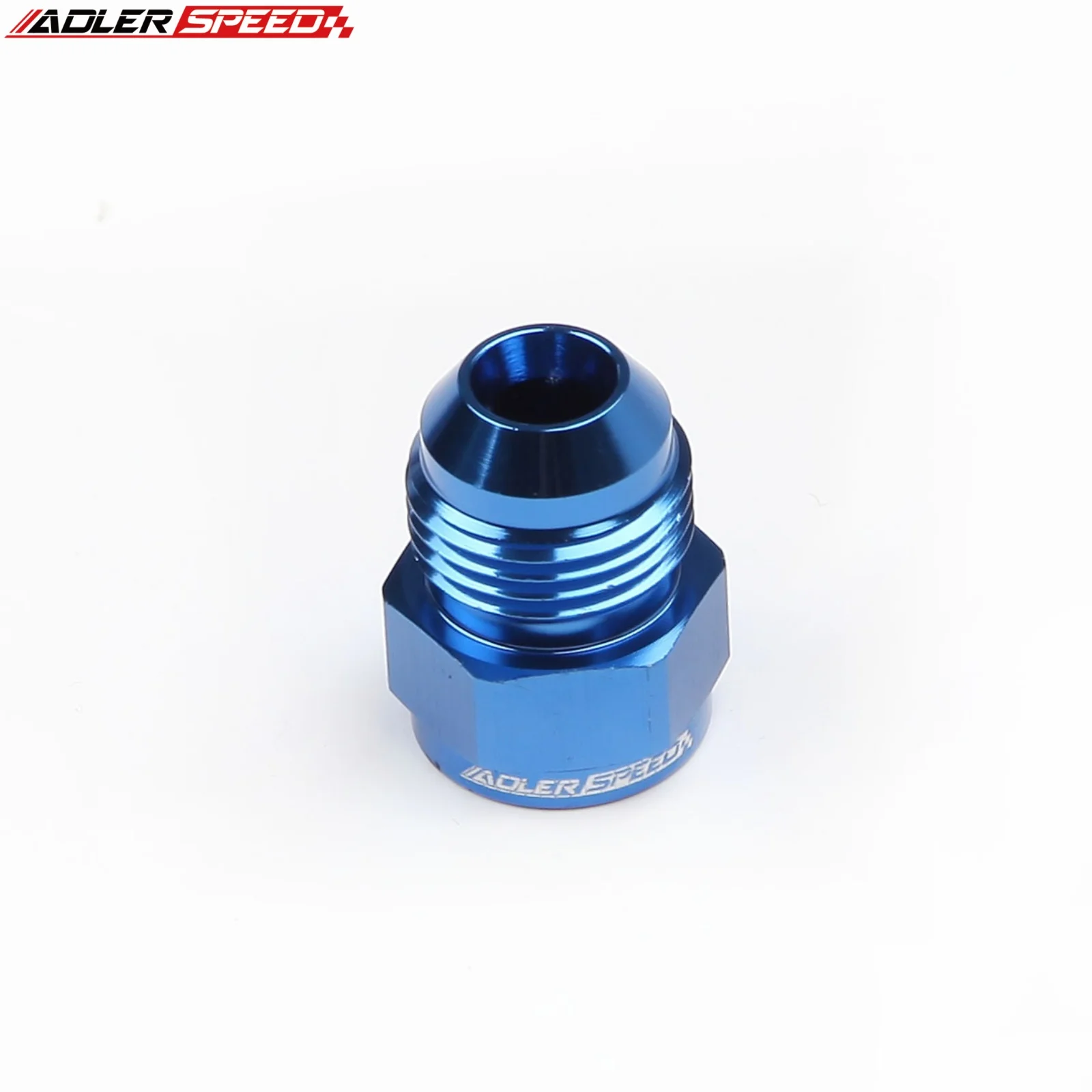 ADLERSPEED 2PCS 6AN AN6 여성 AN8 8AN 남성 플레어 확장기 피팅 어댑터 알루미늄 블루
