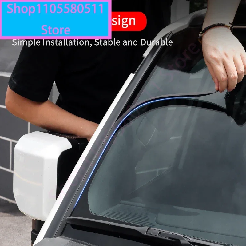 2024 2025 랜드크루저 프라도 LC 250 1958 J250 렉서스 GX 550 전면 윈드스크린 실링 스트립 소음 감소 액세서리