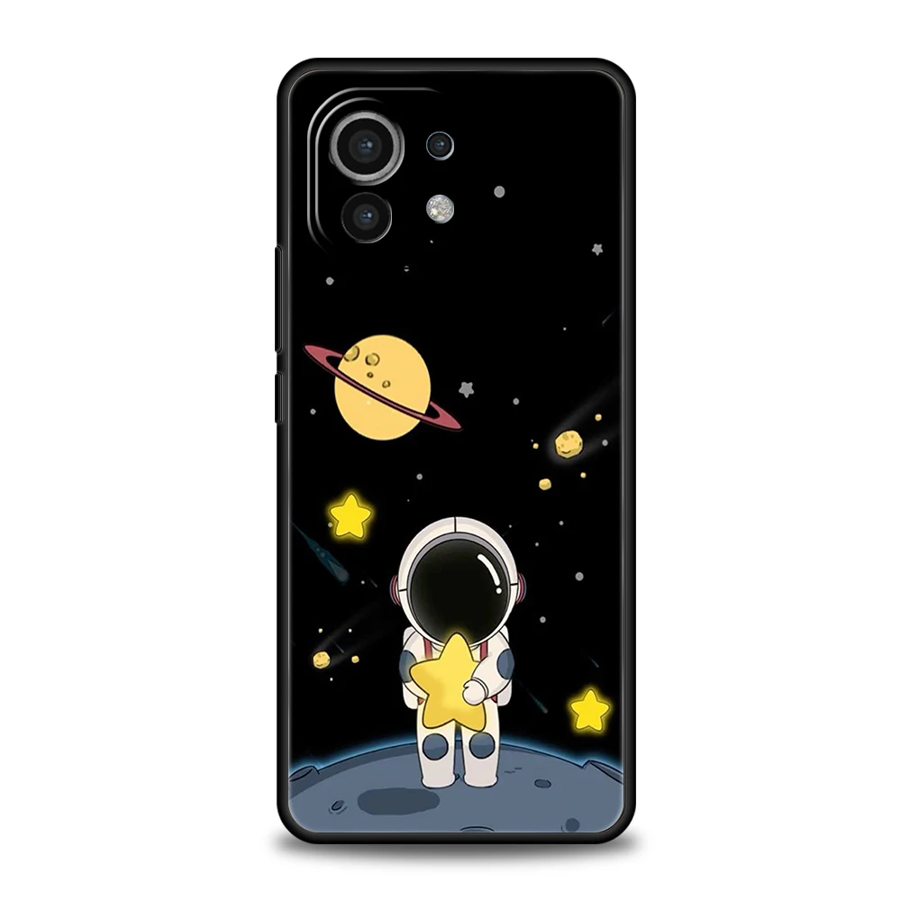 Lovely Astronaut Soft Phone Case Cover