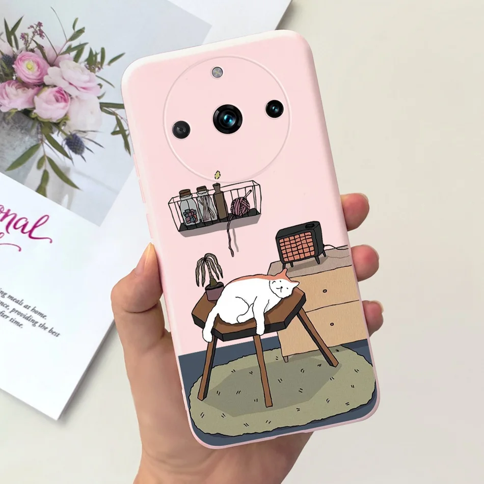 Fashion Moon Design Soft Silicon Protective Phone Case