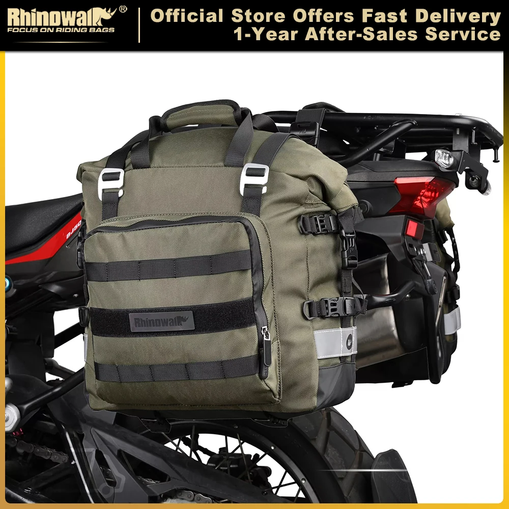 FAHRER Berlin Borsa UNI Impermeabile Per Bici - Porta Catena Da 1,5L, Telone PVC-Free