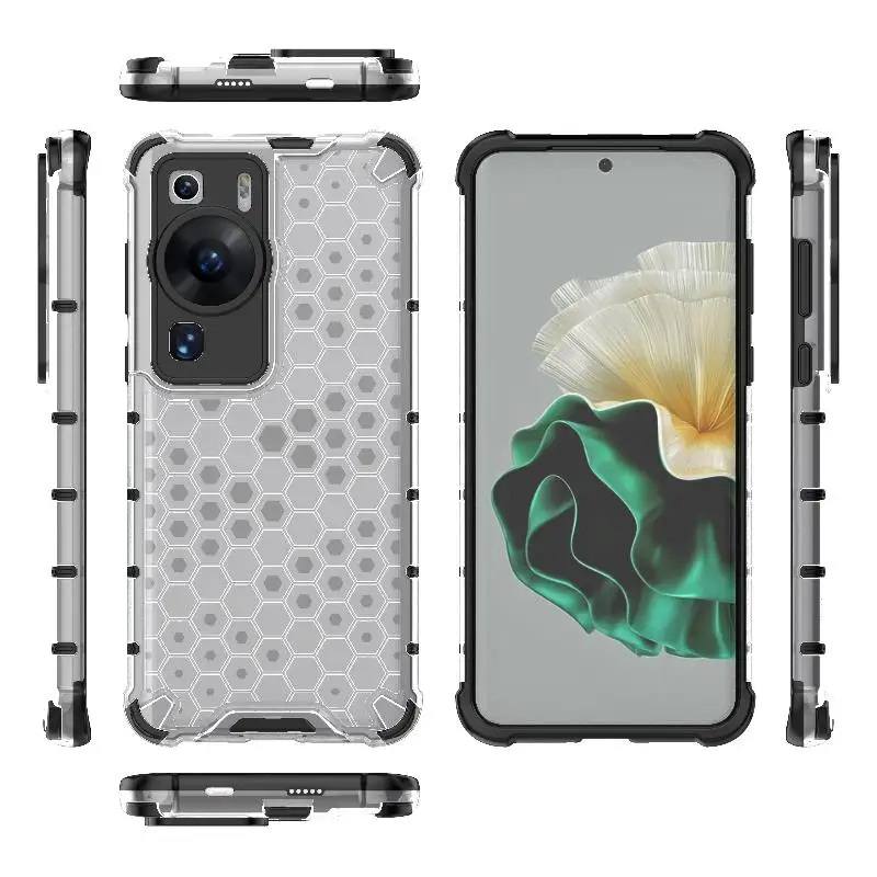 Enhanced Shockproof 2-in-1 Translucent Phone Case with Full Protection