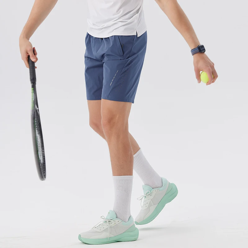 Men Tennis Sports Shorts Gym Fitness Training Running Sports Jogging Shorts Quick Dry Breathable Sportswear
