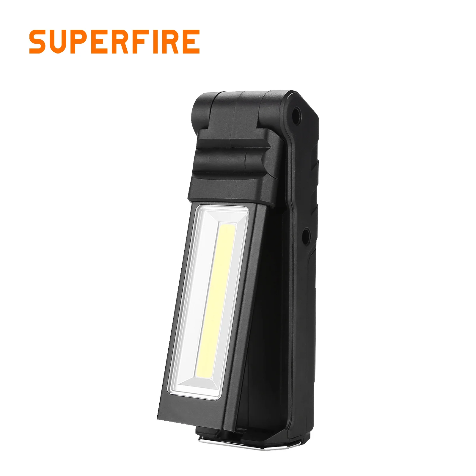 SUPERFIRE G15-S COB Portable LED Work Lights Magnetic Multi Function Folding Torch for Car Repair Home Garage Emergency