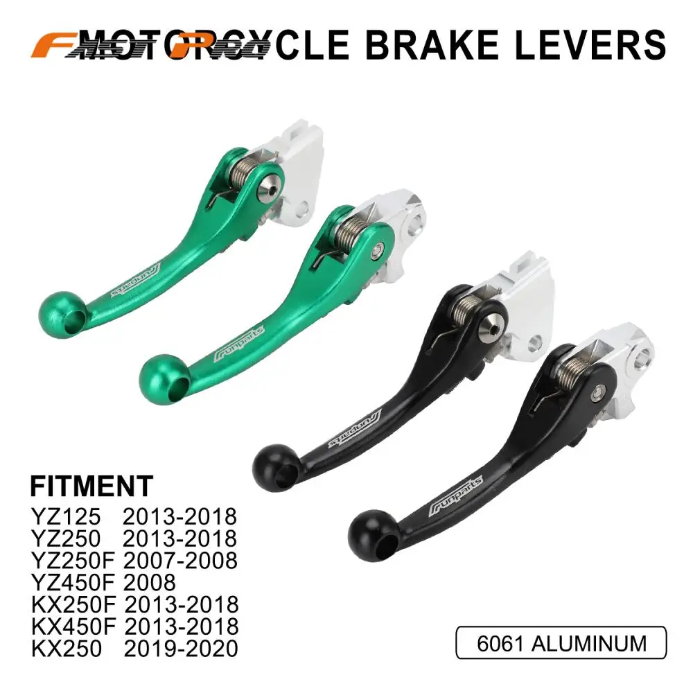 

Funparts Motorcycle Accessory Brake Lever Clutch Lever For YAMAHA KAWASAKI YZ125 YZ250 YZ250F YZ450F KX250F KX450F KX250