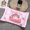 Baby Pillow Cartoon Children Pillows Feather Cotton Core+Pillowcase Infant Girls Boys 0-12 Years Old Toddler Breathable Soft 6