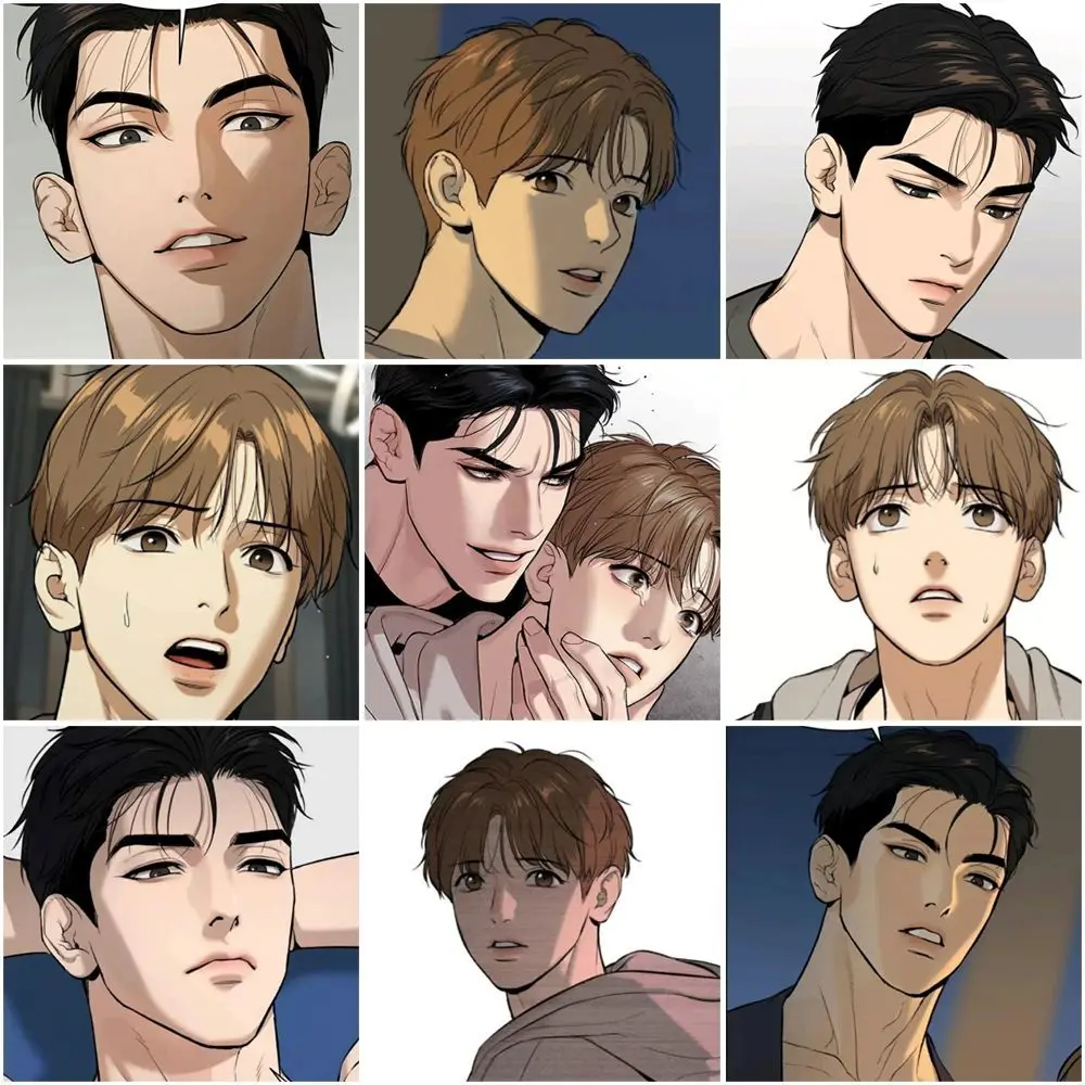 

60 штук корейский комикс магическое заклинание Mo Zhou Jae-kyung Jindan карточка наклейка ручной аккаунт самонаклейки