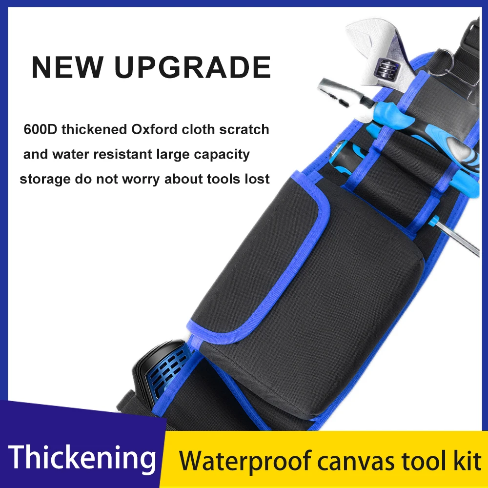 Tool Pocket Multifunctional Oxford Cloth Thickened Electric Maintenance Aerial Work Long Portable