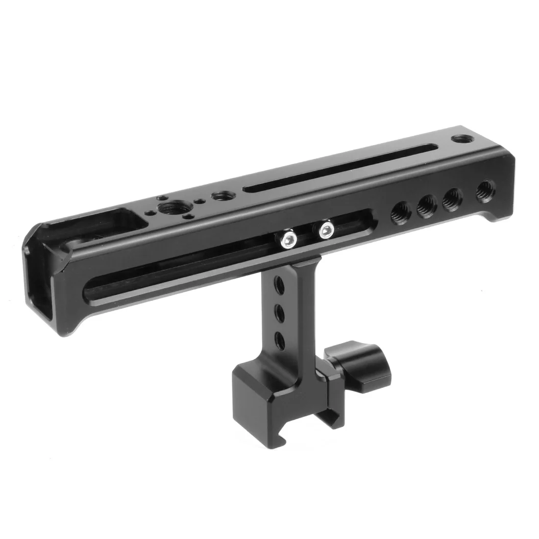 Obere Seite Käse Griff Grip NATO Schiene Handgriff Arri 1/4" Kaltschuh Halterung für Balance Einstellbare Kamera Käfig Rig Monitor Lichter – Detail 20