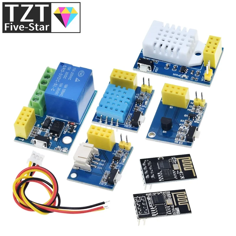 ESP8266 5V moduł przekaźnika WiFi DS18B20 DHT11 DHT22 kontroler RGB rzeczy inteligentny przełącznik domowy zdalny ESP-01S dla Arduino STM 6 ESP8266 5V moduł przekaźnika WiFi DS18B20 DHT11 DHT22 kontroler RGB rzeczy inteligentny przełącznik domowy zdalny ESP-01S dla Arduino STM - Image 6