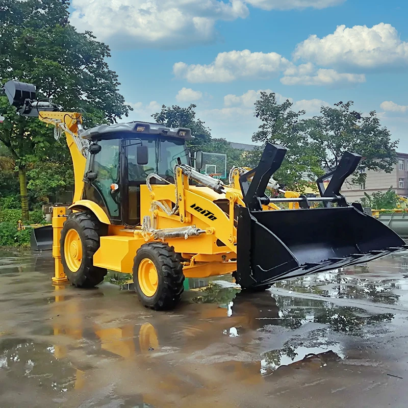 4WheelDriveNewBackhoeAndLoaderTractorsBackhoeLoaderJoystick