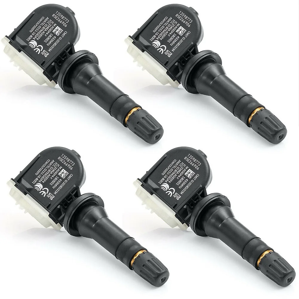

4pcs 13598773 TPMS Tire Pressure Monitoring Sensor 433 MHz For Cadillac CT6 XT5 SRX Chevrolet Malibu Opel Antara Bolt Mokka