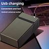 20 Thick Cigarette Case Tungsten Wire Igniter USB Charging Lighter Outdoor Waterproof and Moisture proof Electronic Lighters 2