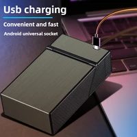 20 Thick Cigarette Case Tungsten Wire Igniter USB Charging Lighter Outdoor Waterproof and Moisture proof Electronic Lighters 2