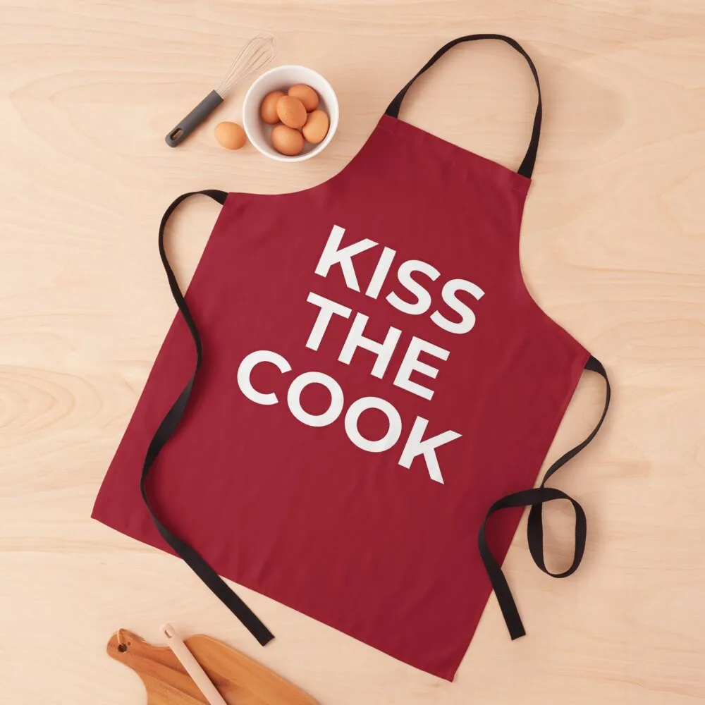 

Kiss The Cook Apron Kitchen Items Dress Barber Apron