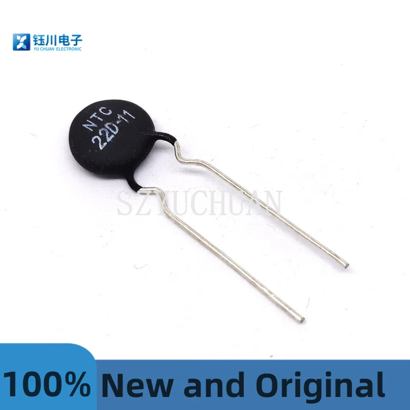 50Pcs Ntc Negative Temperature Thermistor 22D-7 22D-9 22D-11 22D-15 New Commonly Used for Welders 22&Omega; 22 Ohm