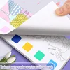 Early Education Watercolor Coloring Book Children's Graffiti Painting with Pigment Tracing Book for Kids Drawing Art Supplies 3