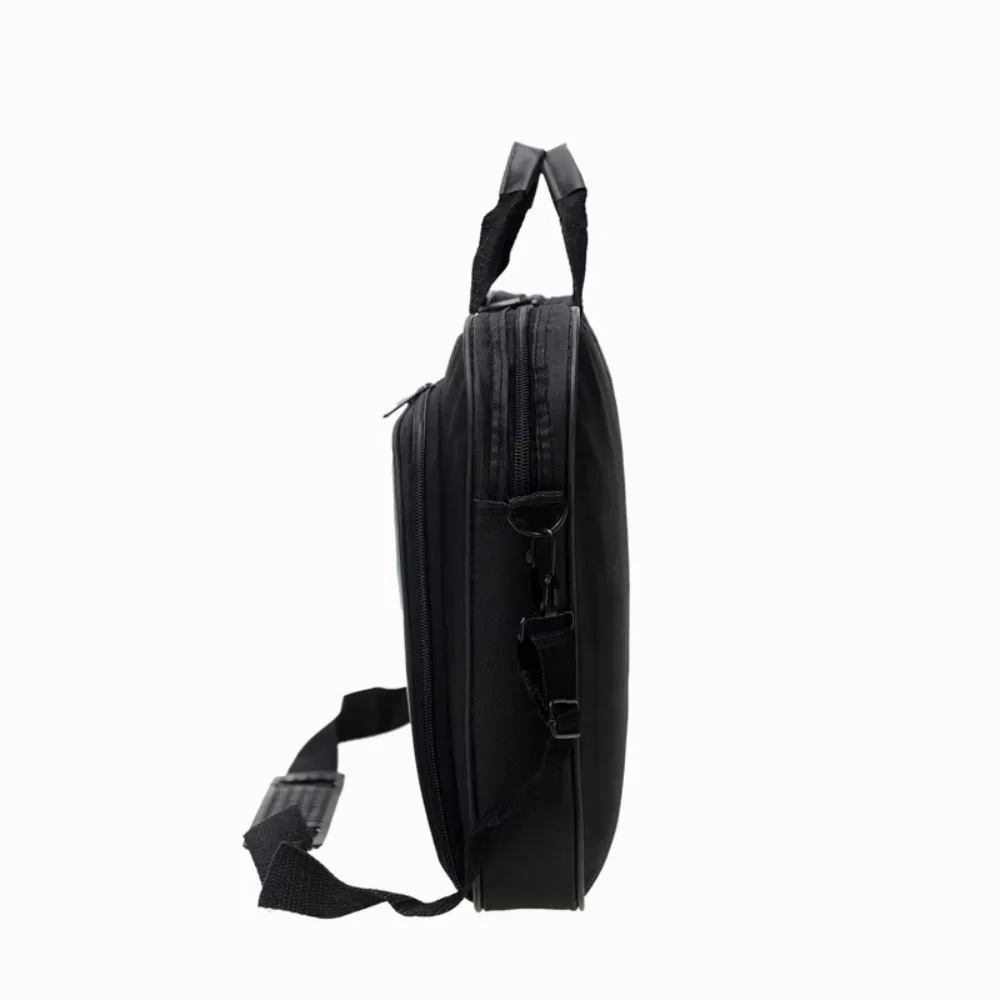 15 Inch 15.6 Inch 17 Inch Laptop Bag Dual Zipper Waterproof Business Briefcase Black Universal for Lenovo/Huawei