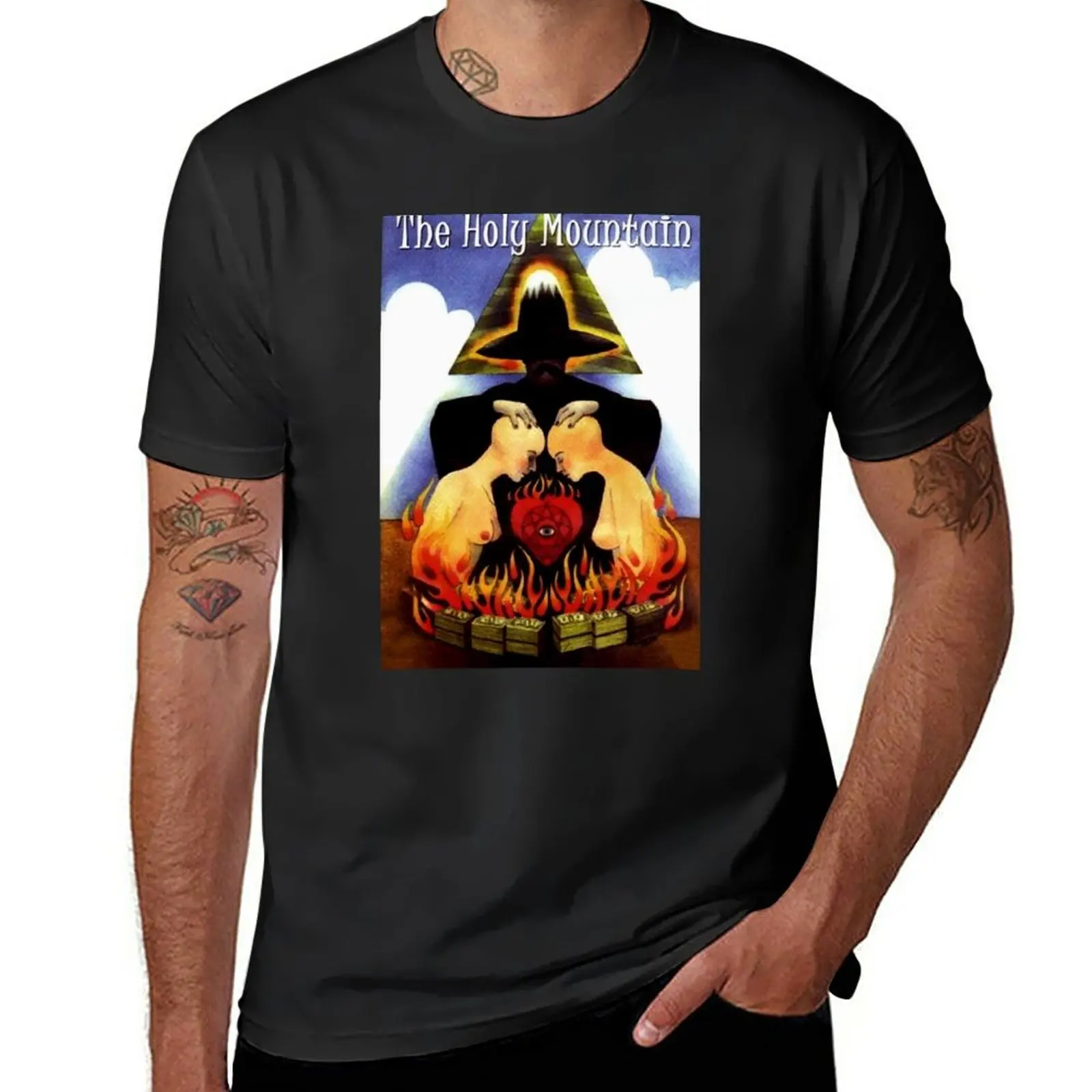 

The HOLY MOUNTAIN T-Shirt customizeds plain quick drying customs T-shirt men