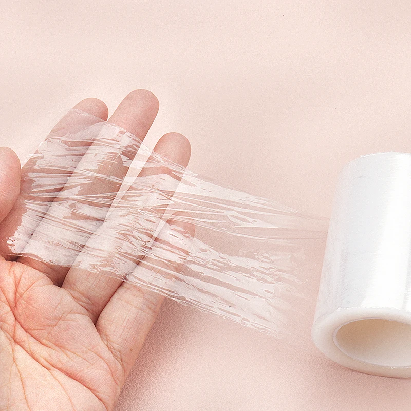 1 Roll 200M Plastic Wrap Eye Use Preservative Film Lash Remover Clear False Eyelash Extension Permanent Women Makeup Tools