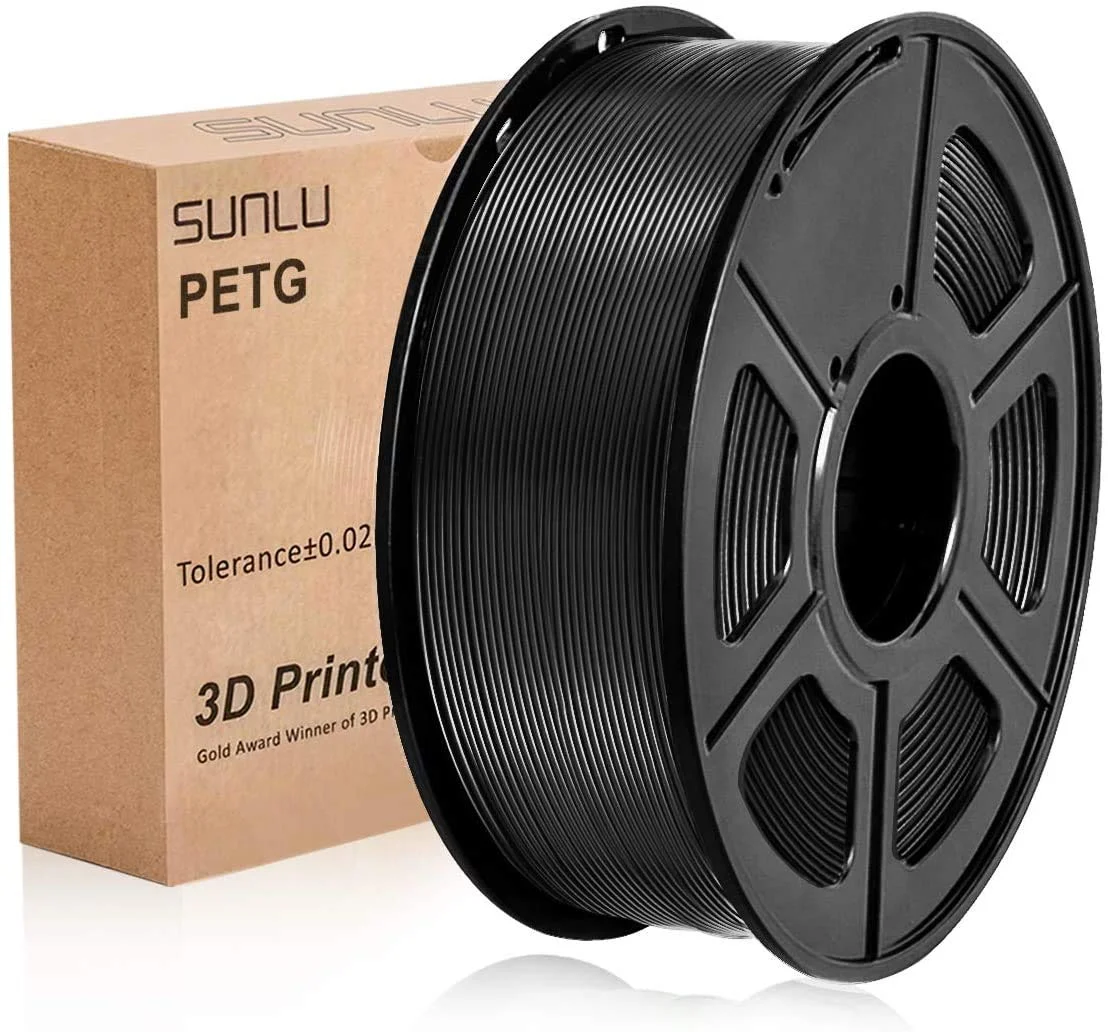 새로운 필라멘트 Sunlu PETG 1.75mm 3D 프린터 필라멘트 1KG FDM 3D 프린터 용 좋은 레이어 접착 고인성