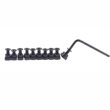 

10 Pcs/lot M-LOK Screw And Nut Replacement for MLOK Handguard Rail Sections Hunting Gun Accessories