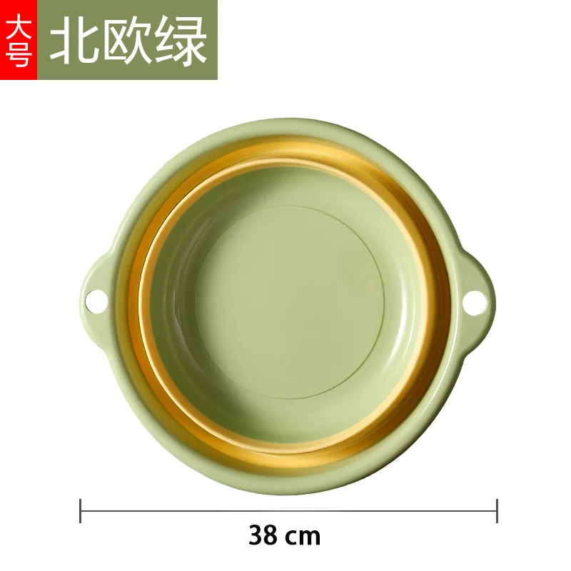 Home Foldable Washbasin Plastic Portable Travel Basin